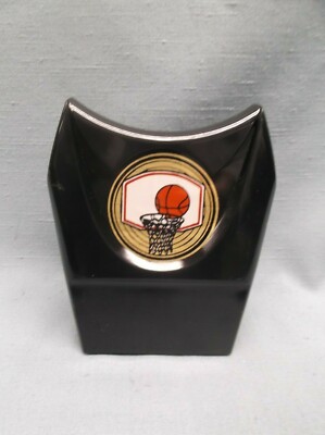 BASKETBALL Award black trophy ball net insert ball mylar economy