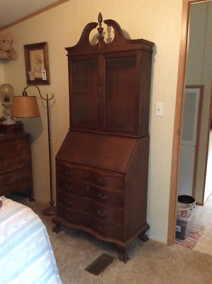 Post 1950 Vintage Secretaries Desk Vatican
