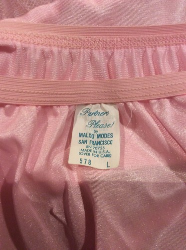 Pink Petticoat Partners Please Malco modes Large Retro Rockabilly