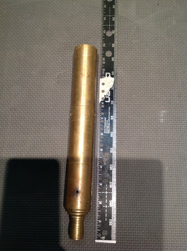 BRASS  * BLACK POWDER CANNON .50 Cal Hand Made