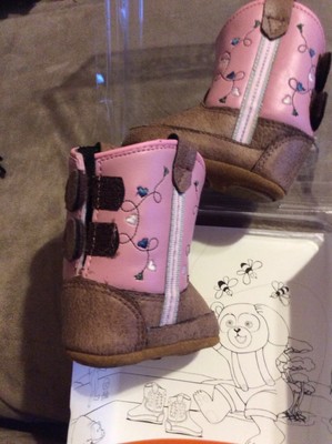 baby girl pink boots