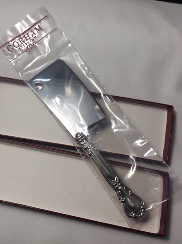 GORHAM CHANTILLY STERLING SILVER CHEESE CLEAVER - NEW IN BAG W Original Box!