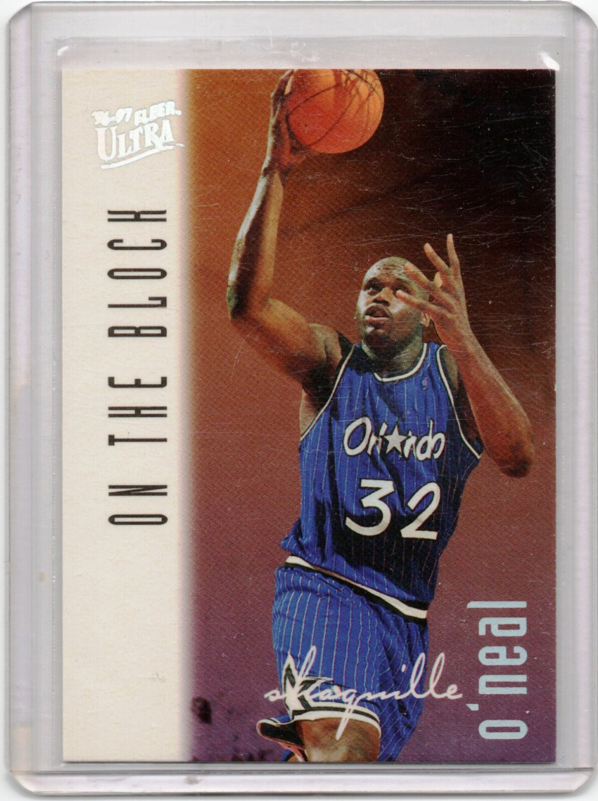 NBAカード SHAQUILLE O’NEAL FLEER 1997 1996-1997 Fleer ALL STAR 4 RETRO #289 Shaquille O'Neal SHAQ