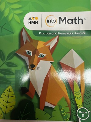 5th Grade 5 HMH Into Math Student Practice and Homework Journal 2020