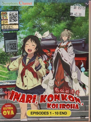 DVD Anime Inari, Konkon, Koi Iroha Vol.1-10 End English Subtitle
