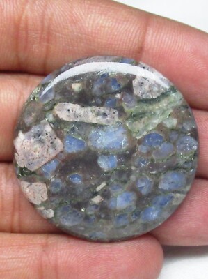 Natural Que Sera Jasper Cabochon Round Shape 71.85 Cts Loose Gemstones J 8444