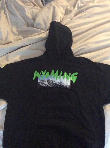 Yeezy Kanye West Wyoming Jackson Hole Hoodie; Black; Worn 1x Yeezy Kanye West Wyoming Jackson Hole Hoodie; Black; Worn 1x