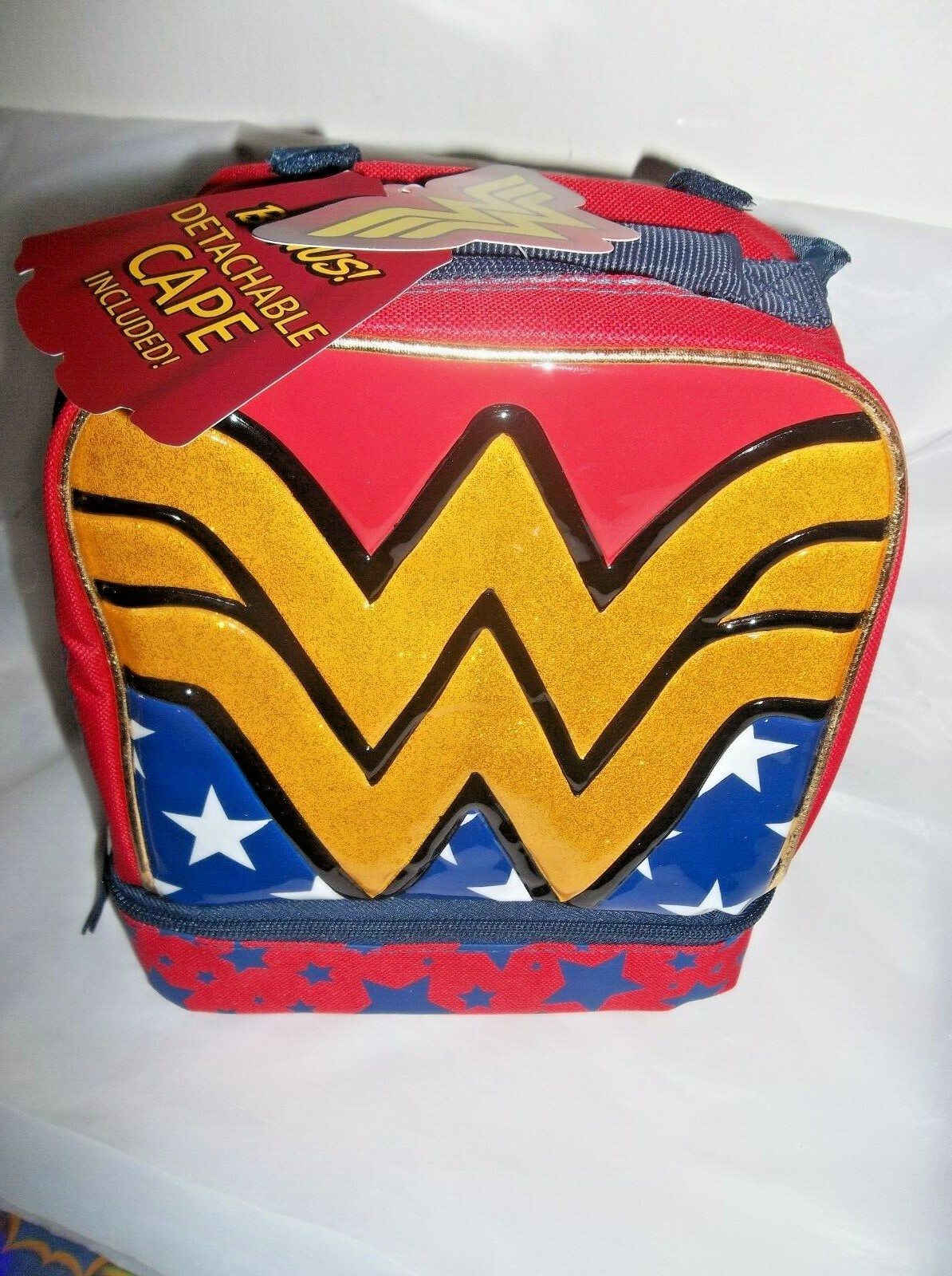 Insulated Dual Compartment Lunchbox W/ Removable Cape