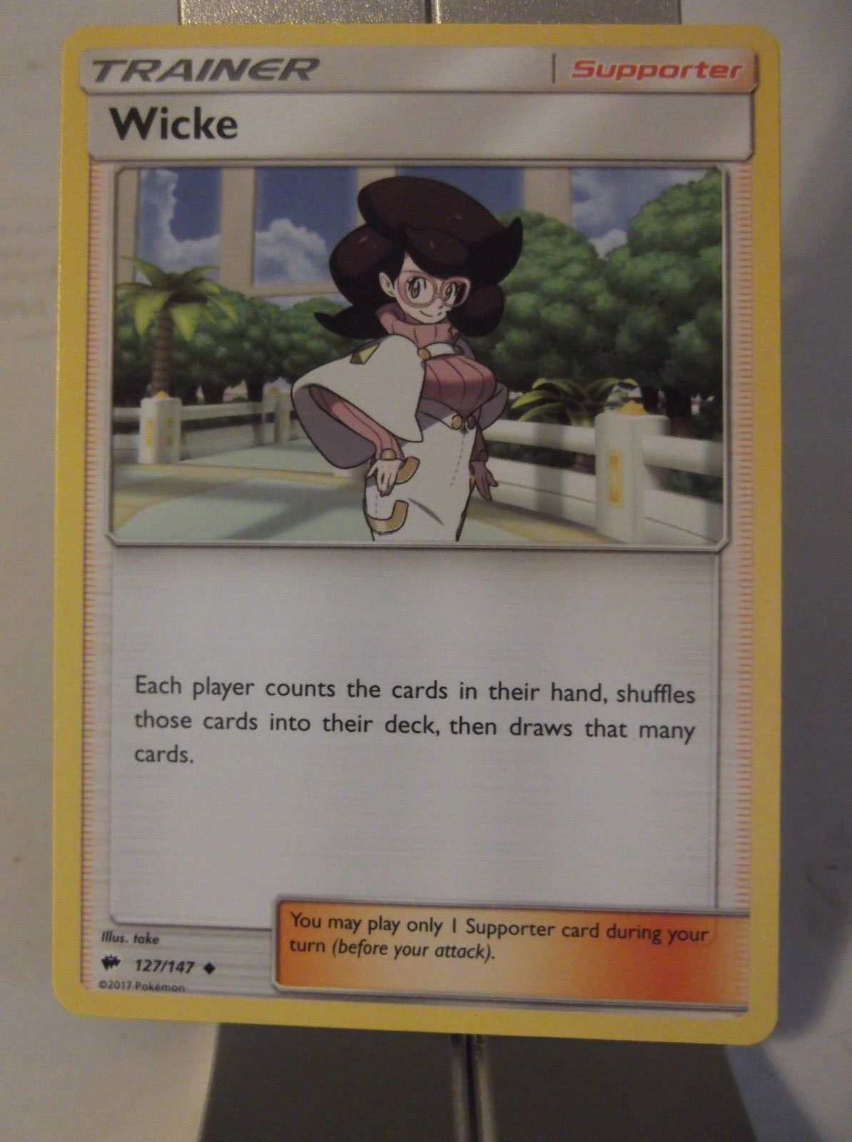 097PK127 - Wicke - 127/147 - Burning Shadows - Trainer - NM
