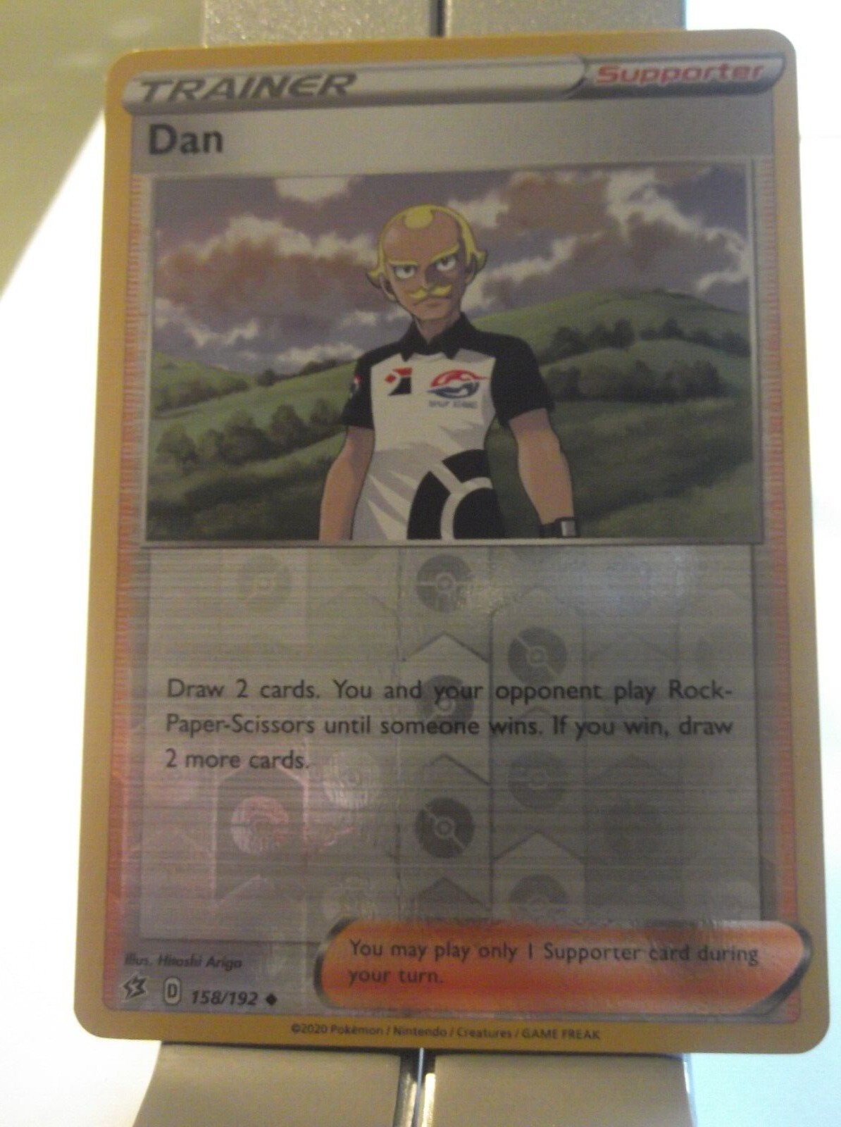112PK158r - Dan - 158/192 - Rebel Clash - Trainer Reverse 112PK158r - Dan - 158/192 - Rebel Clash - Trainer Reverse