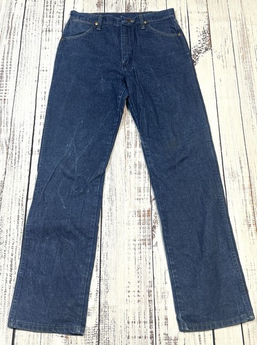 Vintage Wrangler Denim 31 x 32 Jeans USA Made 13MVZ Cotton Vintage Wrangler Denim 31 x 32 Jeans USA Made 13MVZ Cotton