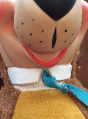 Vintage 1958 Stuffed Yogi Bear Doll