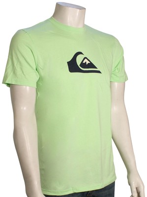 

Футболка с логотипом Quiksilver Comp — Paradise Green — новинка, Зеленый