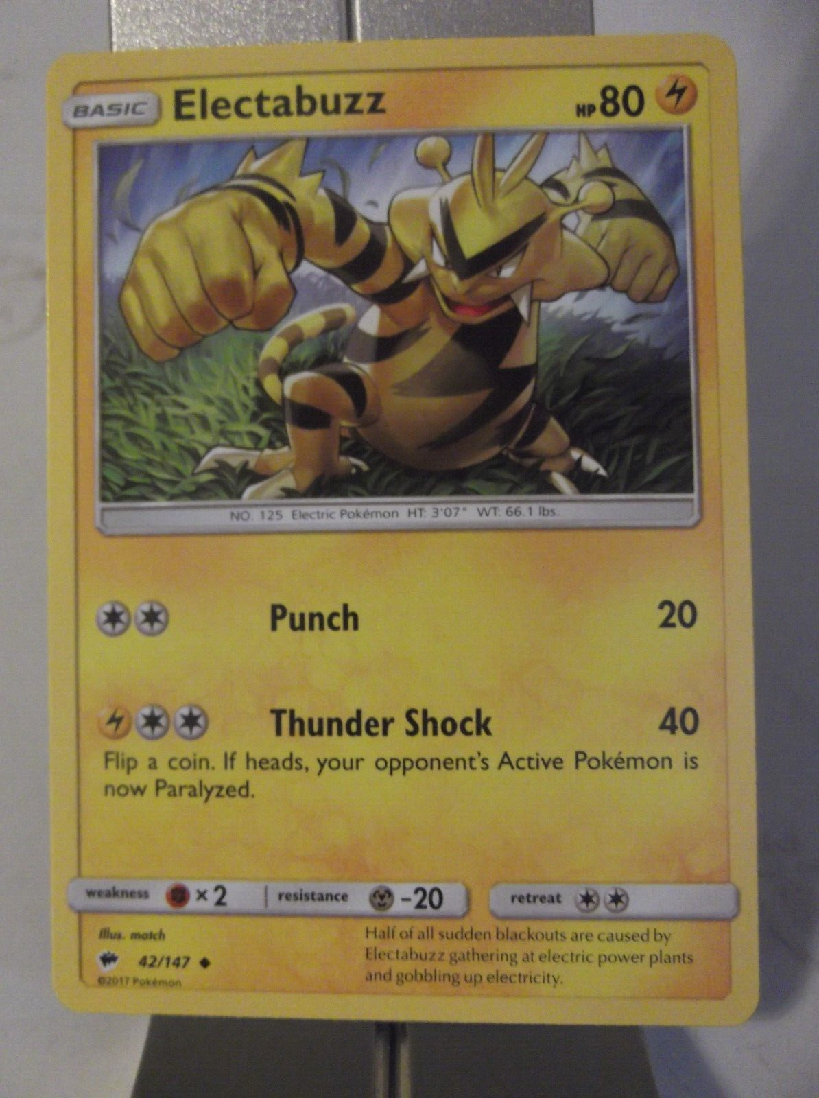 Electabuzz 017/047 WAK Everyone's Exciting Battle Japanese