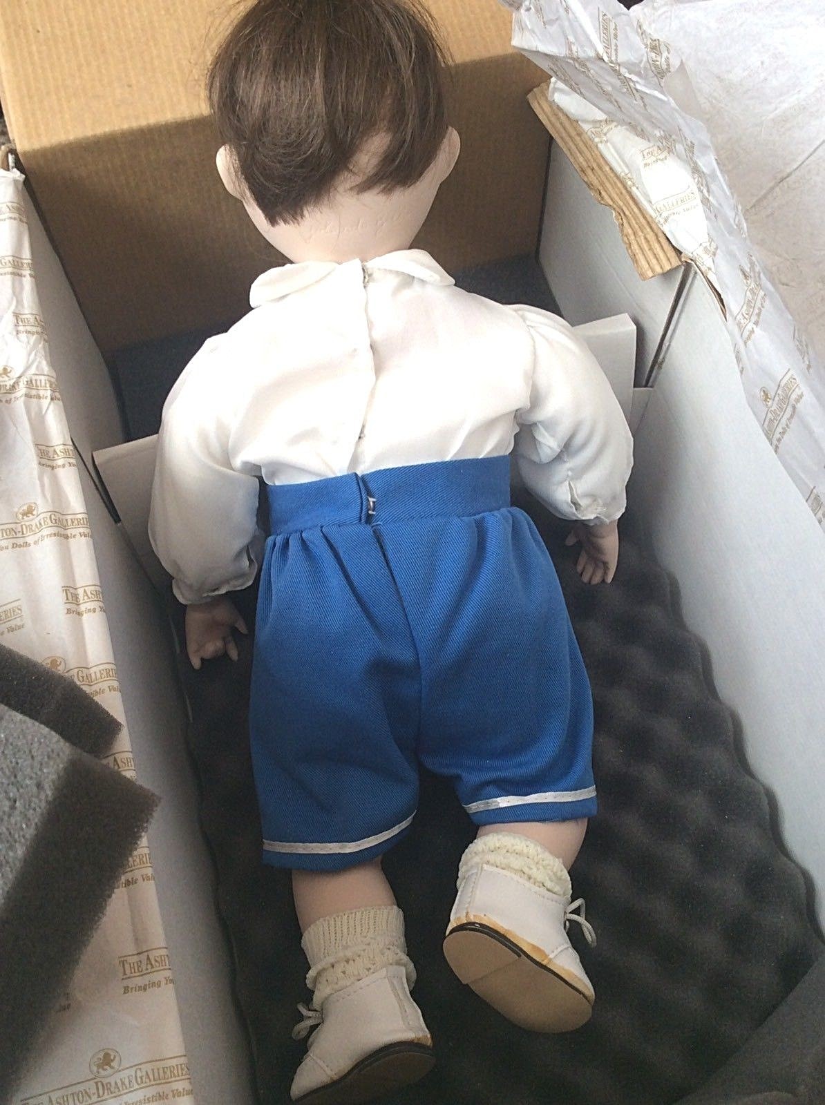 Ashton Drake Galleries Yolanda Bello Baby Boy Truly Yours 14.5