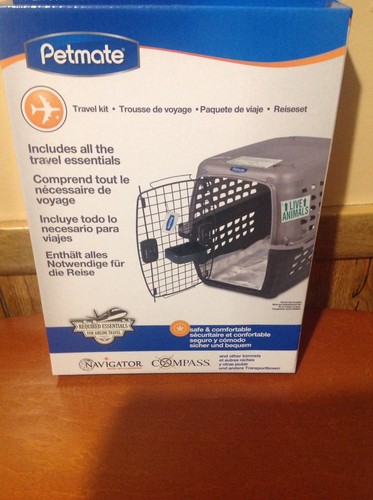 Petmate travel kit. Includes all the travel essentials required for airline