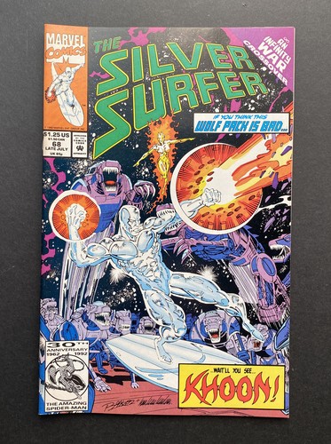 Marvel Comics Silver Surfer #68 (Late July 1992) Infinity