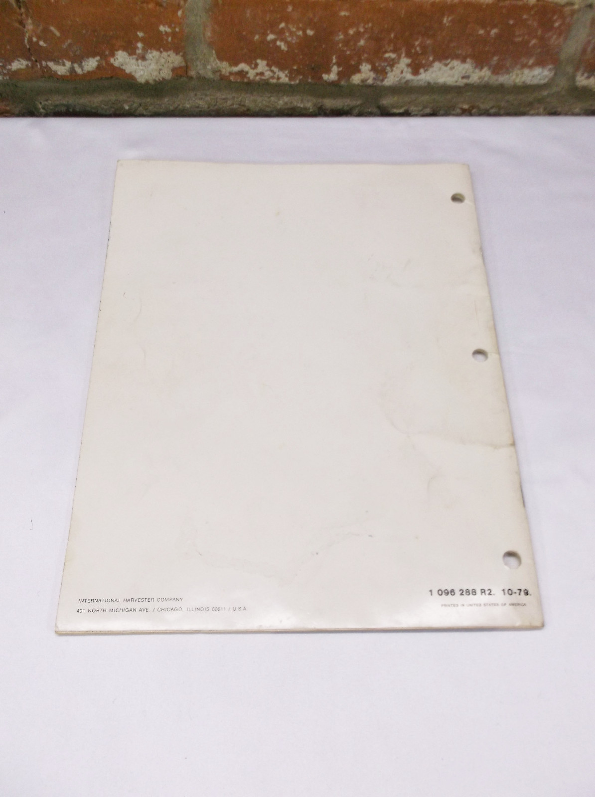 Case International Rotary Mowers 38C, 44C and 50C 3-Spindle Operators Manual