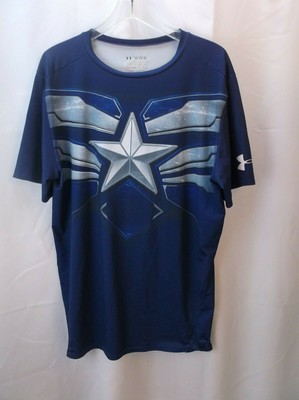 captain america winter soldier under armour shirt