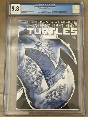 Teenage Mutant Ninja Turtles #2 first print CGC 9.8 1984 comic