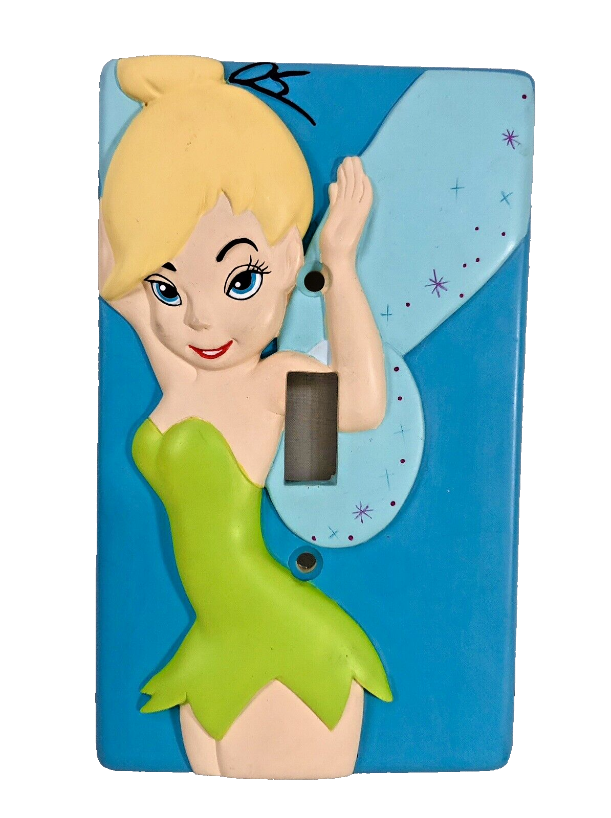 Tinkerbell  Light Switch Cover Disney Tinker bell Disney Parks Bedroom Fairy