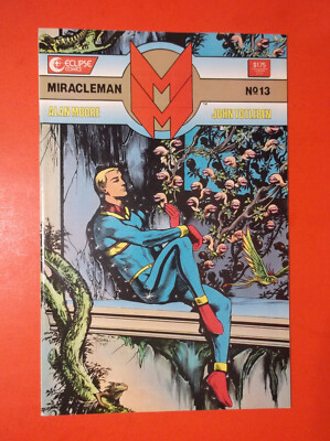 MIRACLEMAN # 13 - NM- 9.2 - 1987 ALAN MOORE - JOHN TOTLEBEN COVER