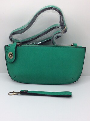 Joy Susan Green Mini Crossbody, Wristlet, Clutch