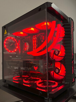 RTX 4070 Ti SUPER Custom Built Gaming PC RYZEN 7 7800X3D 32GB RAM 2TB SSD WiFi