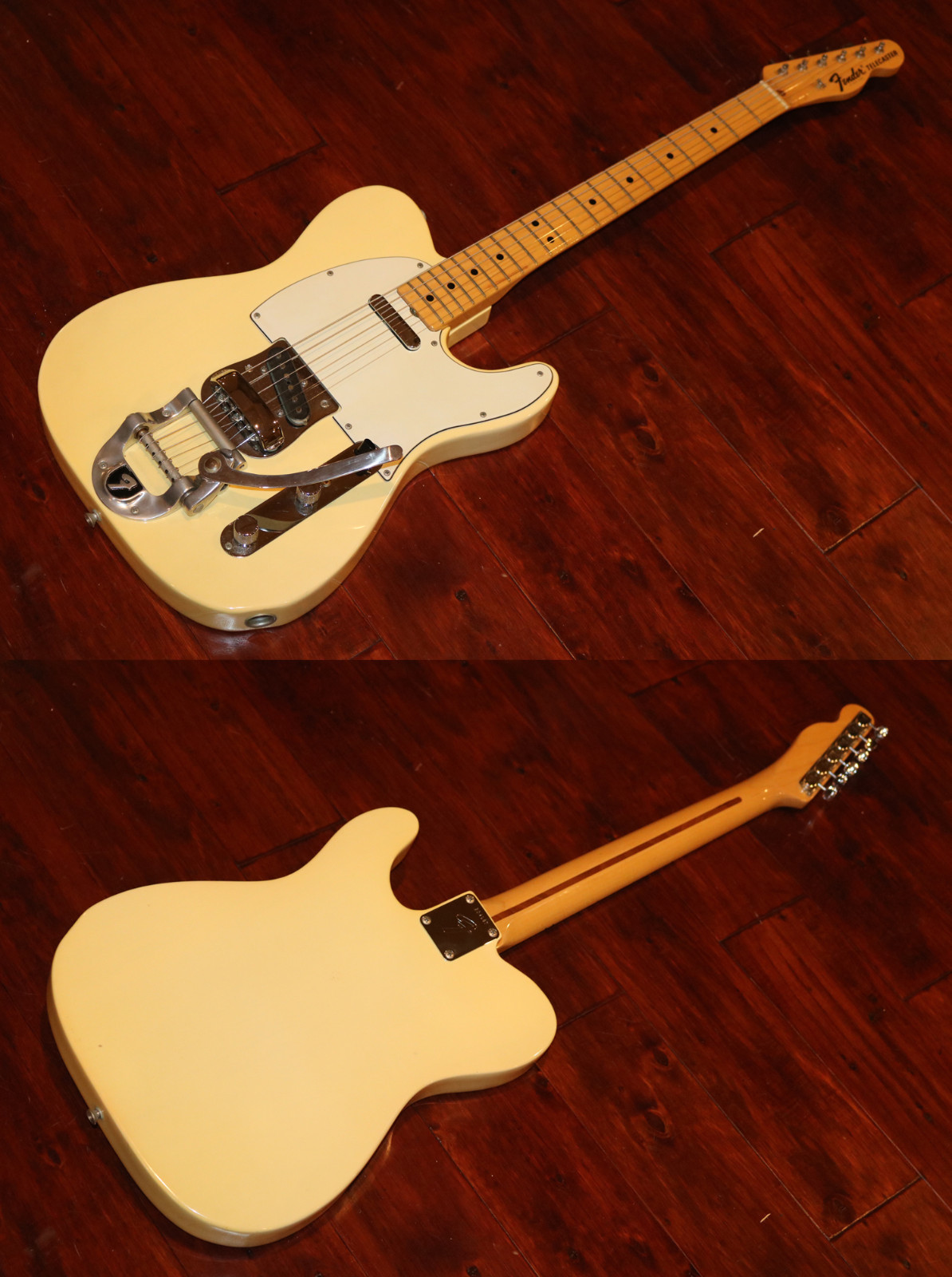 1969 Fender Telecaster, See-Thru Blonde finish Factory Bigsby