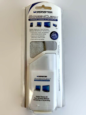 NEW Monster 122123-00 DL CLNKIT Digital Life ScreenClean for Electronic Displays
