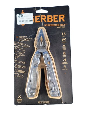 Gerber Suspension-NXT Mutli-Tool w/ 15 Tools NEW