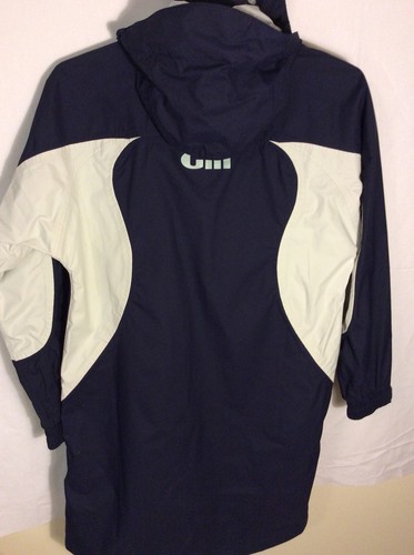 Gill Coast Lite Rain jacket XS Hooded Navy Blue