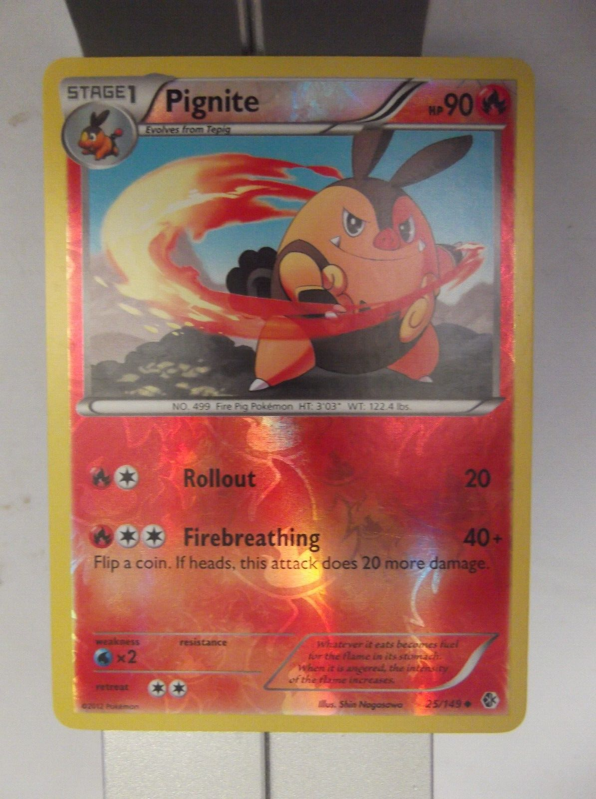 070PK025r - Pignite- 25/149 - Boundaries Crossed - Uncommon Reverse * 070PK025r - Pignite- 25/149 - Boundaries Crossed - Uncommon Reverse *