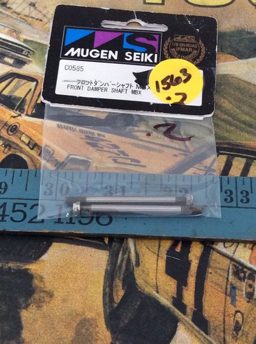 Mugen Seiki C0585 Front Damper Shaft MBX {{SHAFT N LOCK NUT