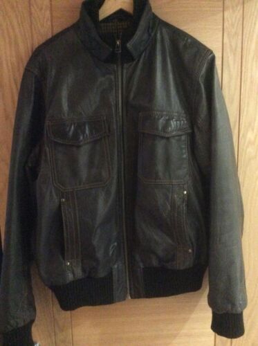 Ben sherman leather jacket mens 2025 Ben sherman leather jacket mens 2025