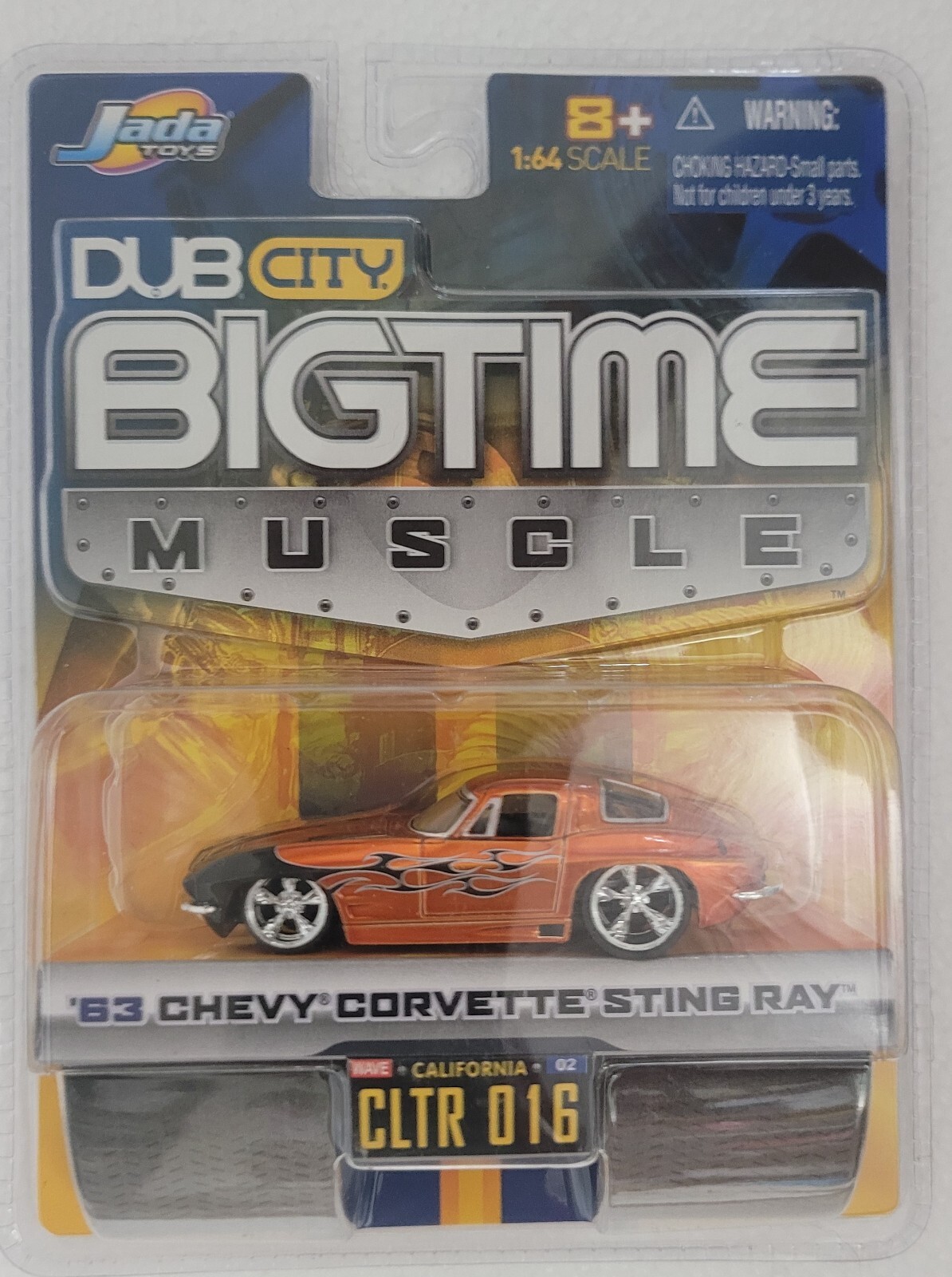 Jada Toys Dub City BigTime Muscle 63 Chevy Corvette Sting