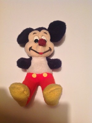 retro mickey mouse plush