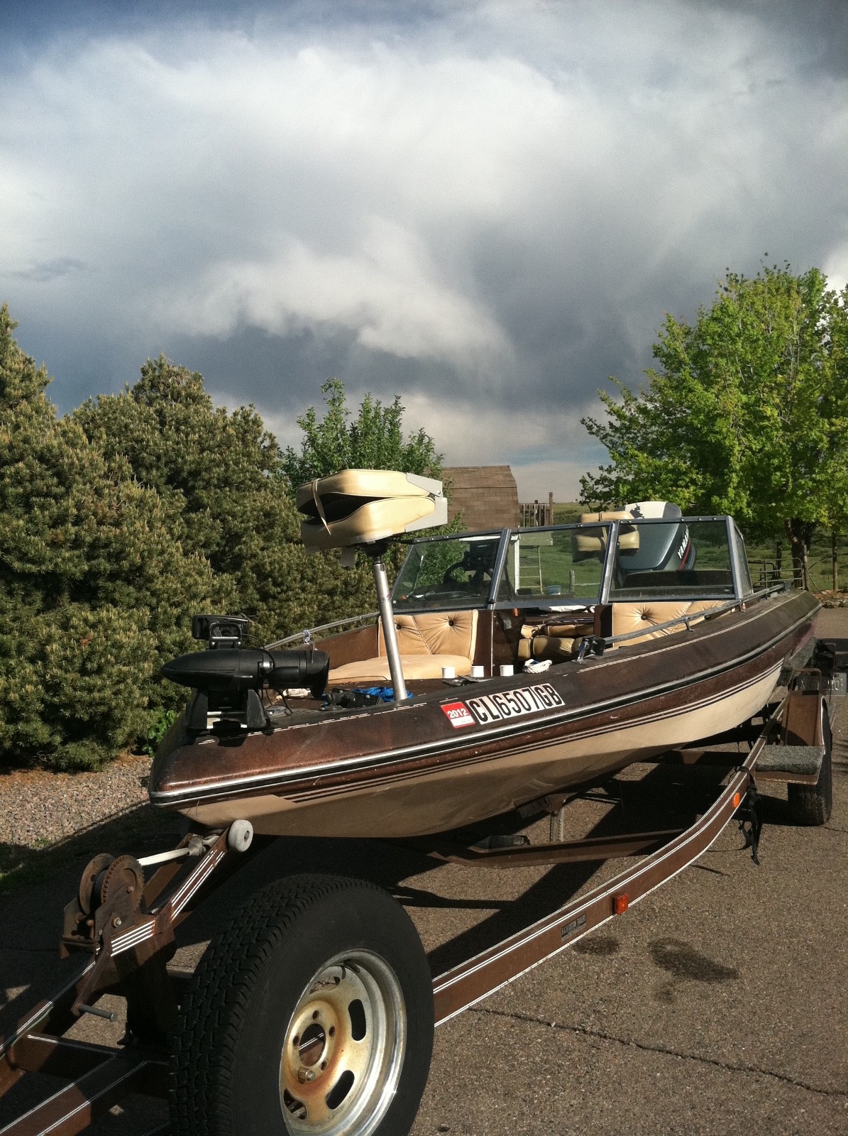 1985 VIP 21' Fishing Boat w Trailer Yamaha | Littleton CO | No Fees & No Reserve