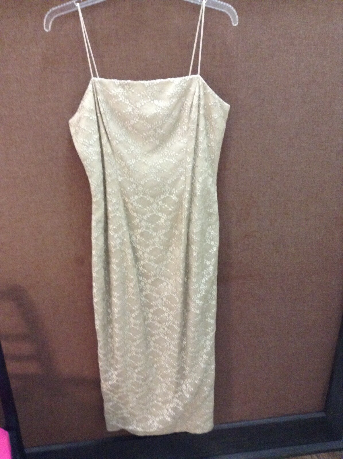 mother of the bride/groom dress champagne colored. Size 10. NWT Alex Evenings