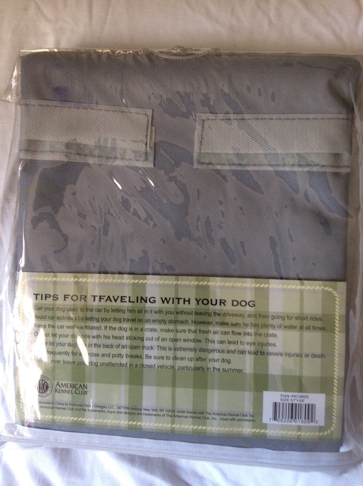 Pet Dog Car Back Seat Cover Waterproof Travel Hammock Style Rear NEW 57