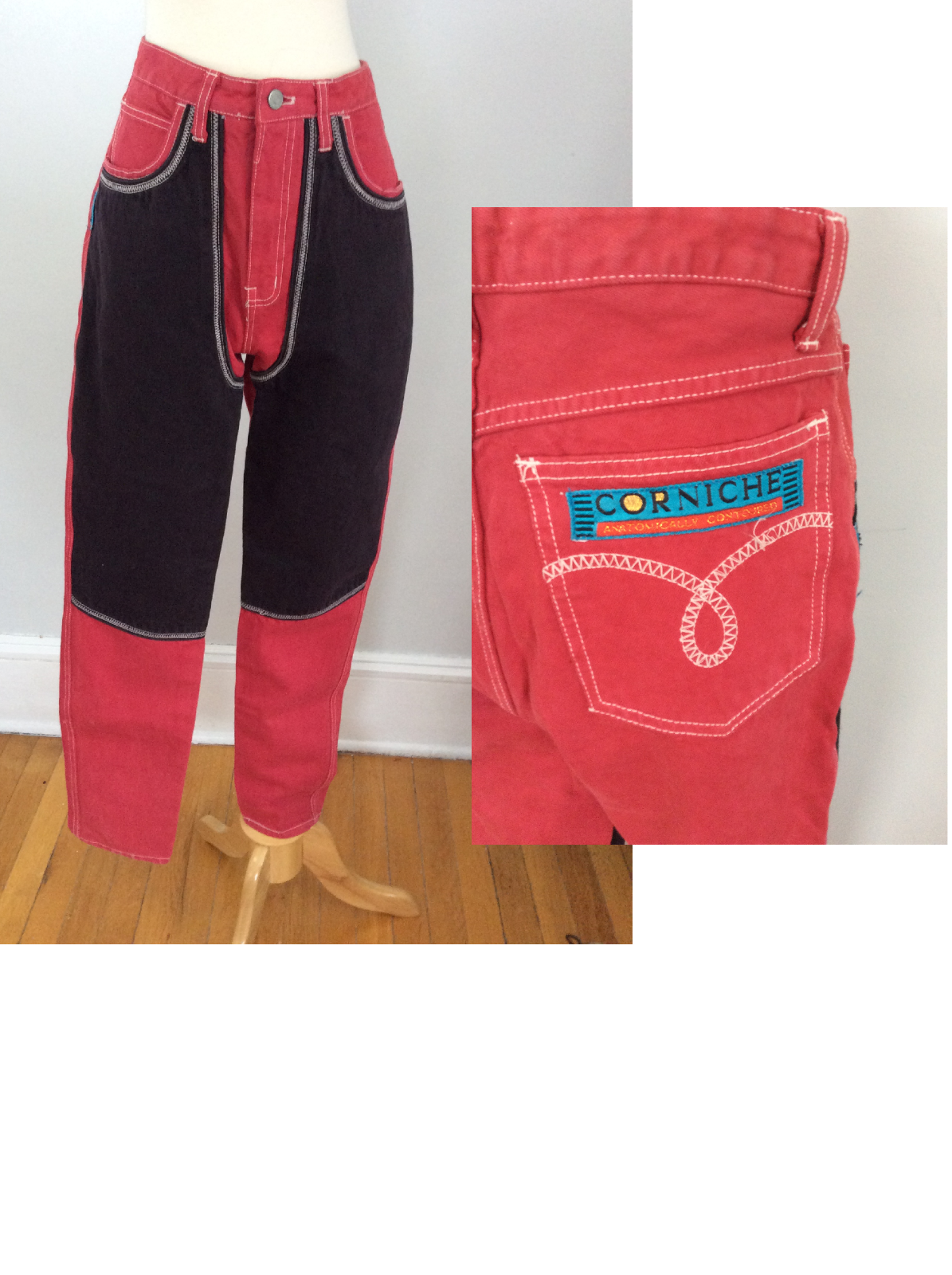 パンツ 80s CLOSED by MFG Crazy Tuck Trousers 80s CLOSED by MFG Crazy Tuck Trousers il_1080xN
