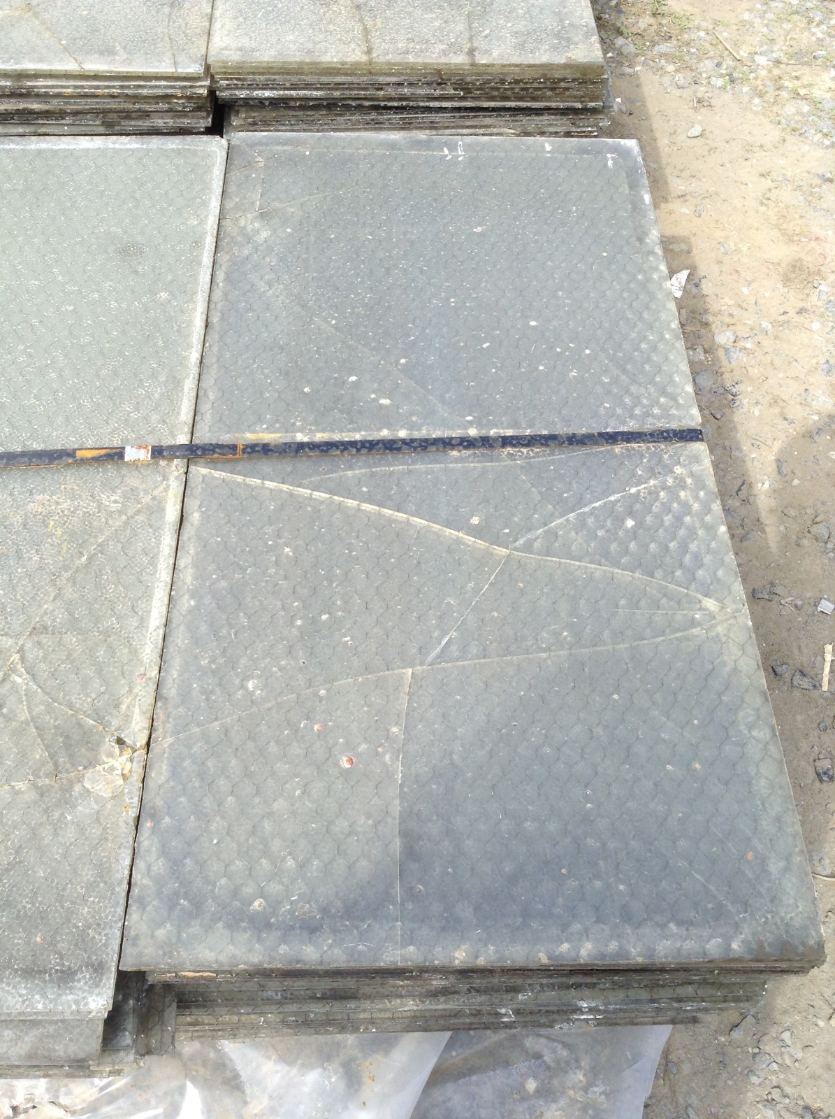 VINTAGE Industrial 45-1/2