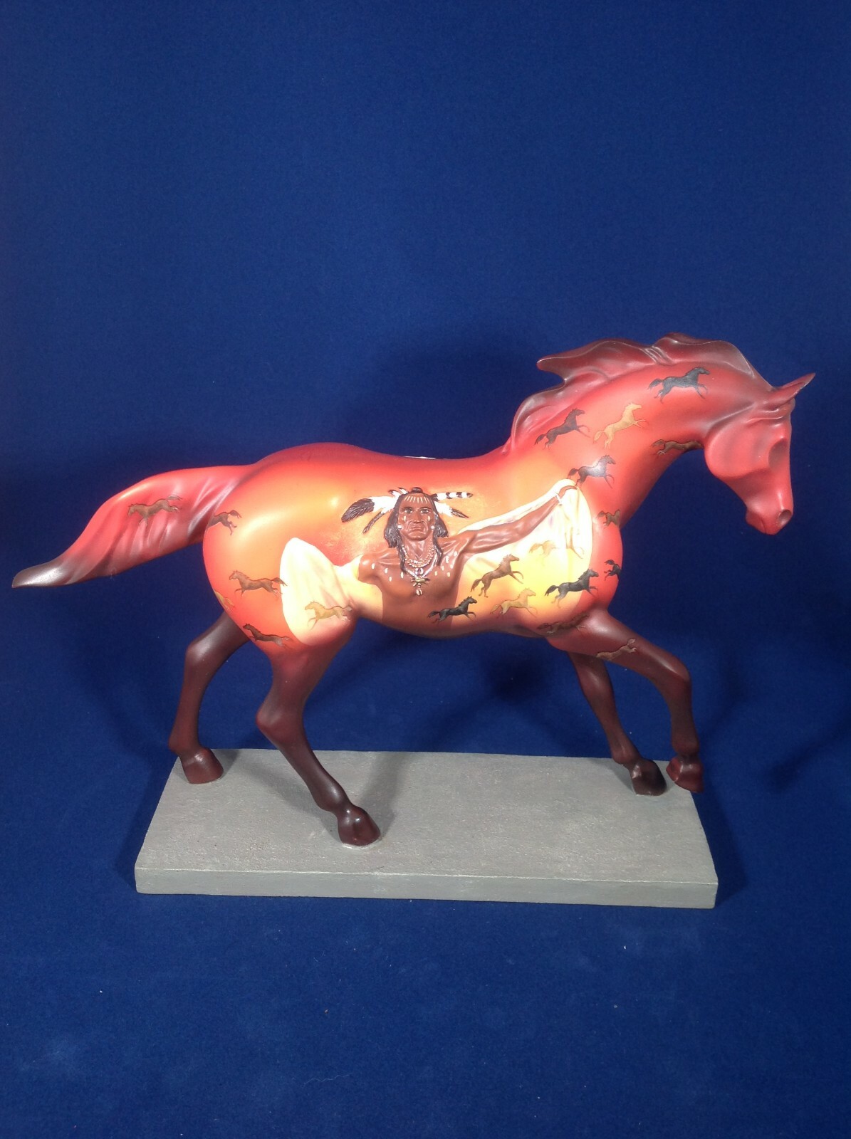馬　置物　ウマ　THE TRAIL OF PAINTED PONIES The Trail of Painted Ponies No.1450 Motorcycle Mustang 2E
