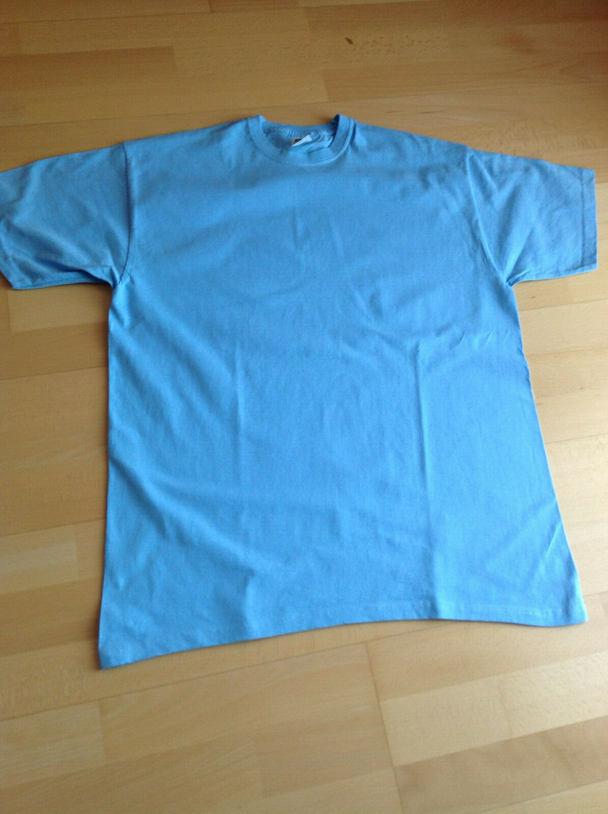 TShirt Gr.X L, weißhellblau von Fruit of the LOOM 