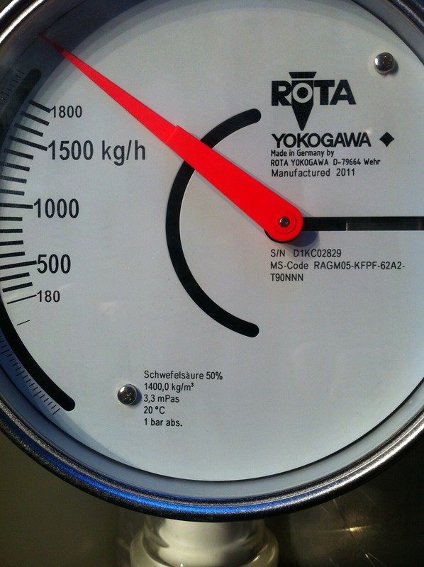 Yokogawa Rota Durchflussmesser Ragm05-Kfpf-62a2 NeuÂ  Lagerware
