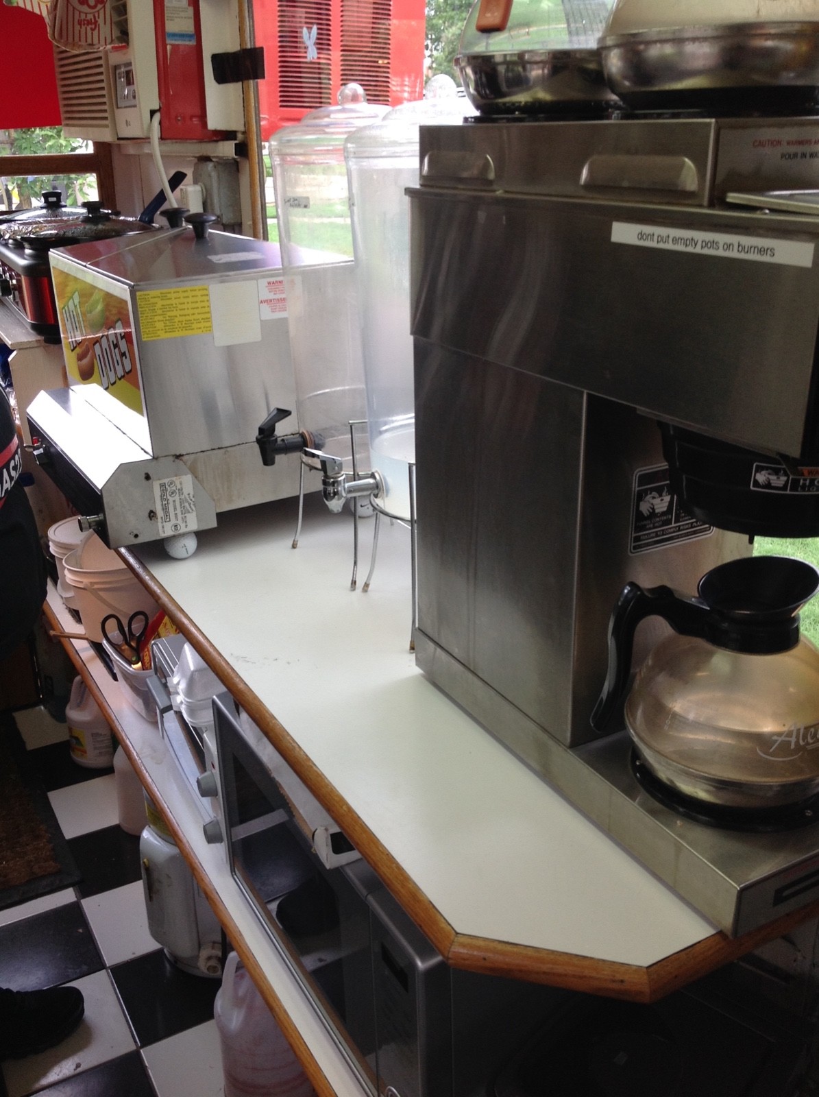 Antique Cretors Wagon, Concession Cart, Food Truck, Mobile Vending, Vintage