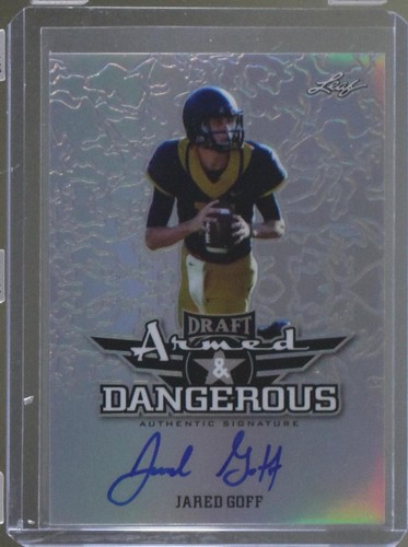 2016 Leaf Metal Draft Jared Goff #AD-JG1