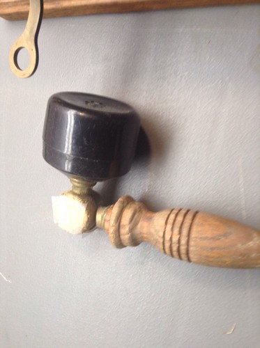 The County Line Telephone model 4120 OAK WOOD ROTARY