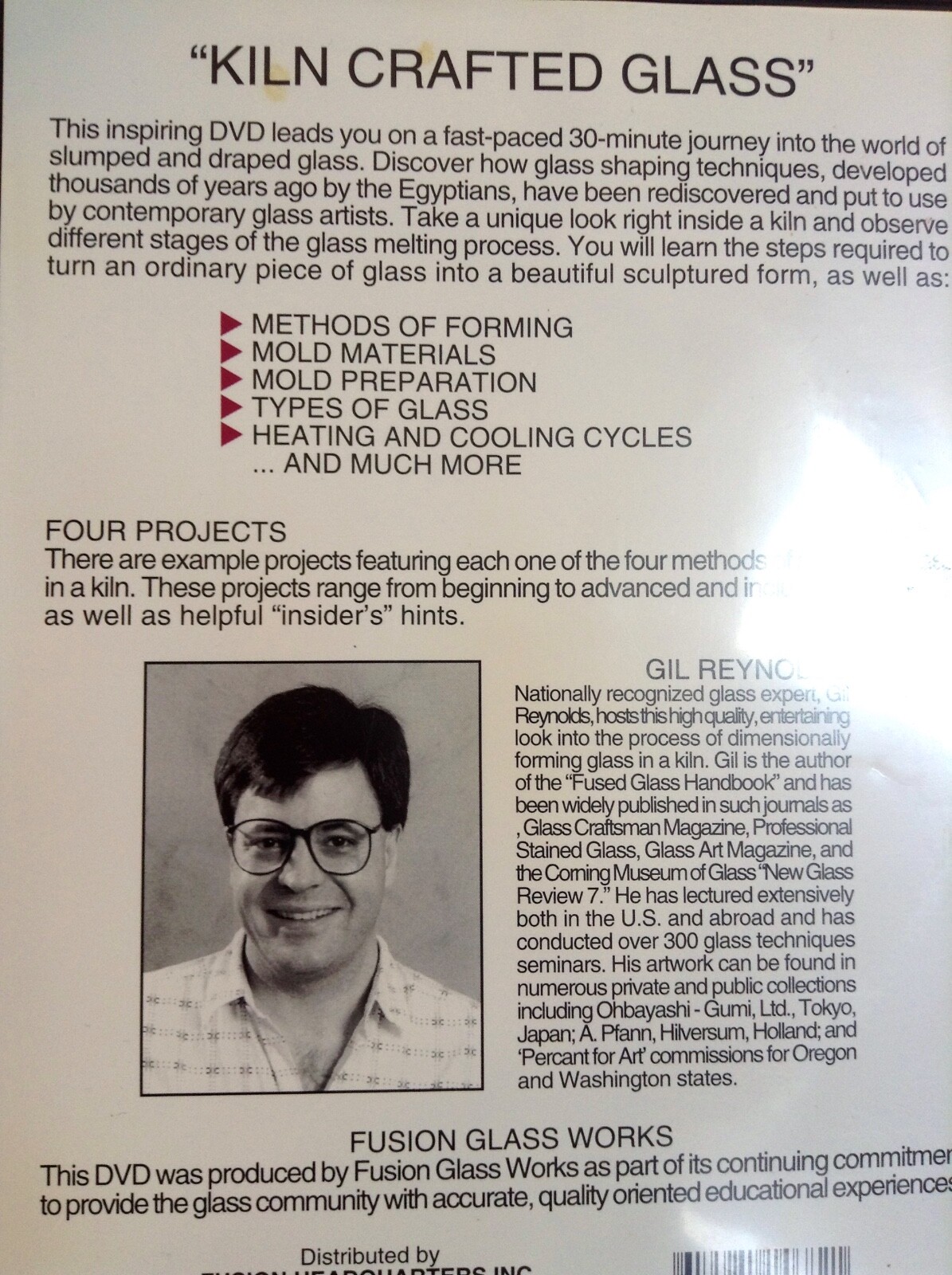 2 Fused Glass DVDs Kilm Crafted Glass Slumping and Fused Glass Jewelry