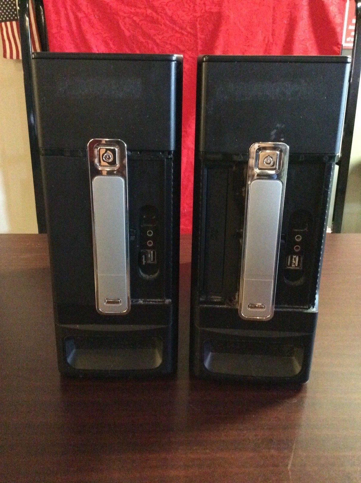 Lot of 2 Complete POS Systems-Scales Monitor CPU Printer Money Drawer 32 Degrees